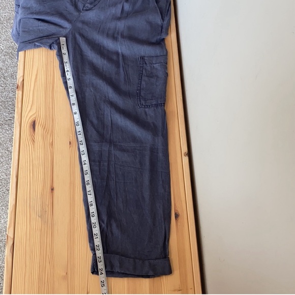 Free People Summers Over Soft Cargo Pants charcoal 4 - Picture 5 of 14